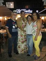 Sergio with LC Lourenço, Katia Saules, Nivalda Aguiar